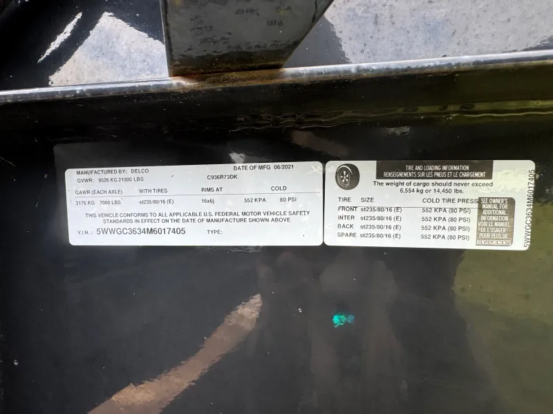 used Equipment / Flatbed Trailers Delco Trailers  for sale, in La Vernia, TX Thumbnail 10