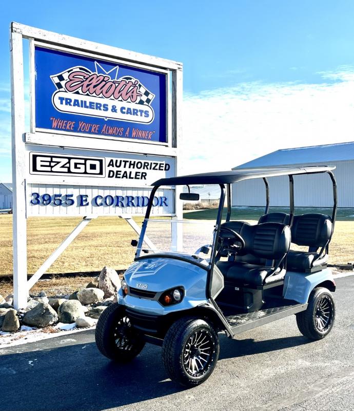 2023 EZ GO Express L6 Elite Electric Elliott's Custom Trailers and