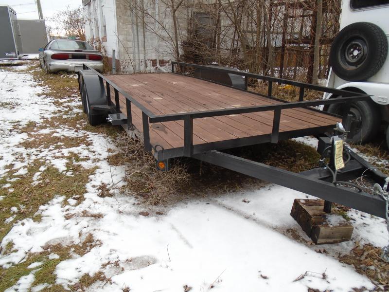 2018 GE used 18' 7k Landscape Equipment Trailer 2018 GE used 18' 7k Landscape Equipment Trailer