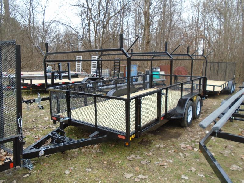 2022 GE 7x16 7k Contractor's Special Landscape Utility Trailer 2022 GE 7x16 7k Contractor's Special Landscape Utility Trailer