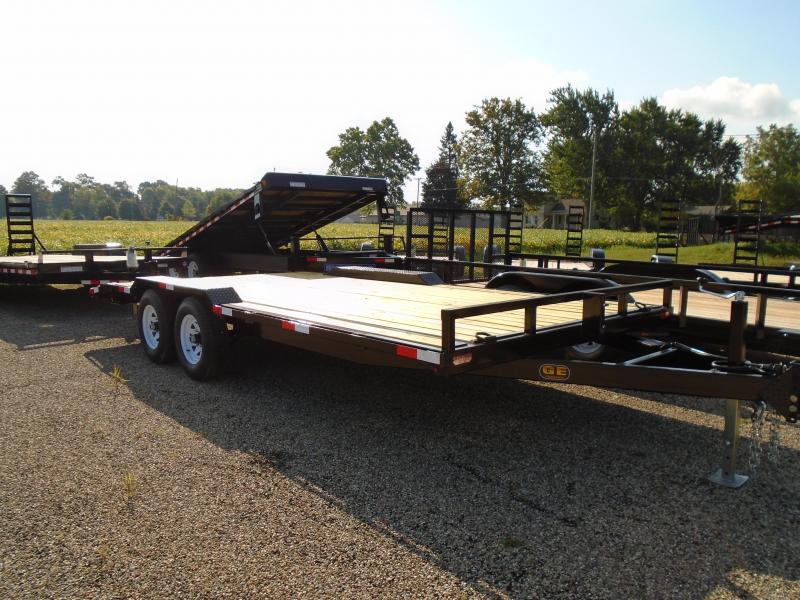 2021 GE 18 14k drive over fender Equipment Trailer 2021 GE 18 14k drive over fender Equipment Trailer