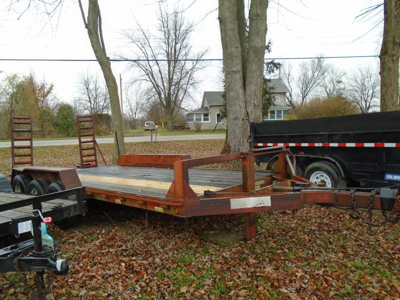 Rental 18' Tri Axle Equipment Trailer Rental 18' Tri Axle Equipment Trailer