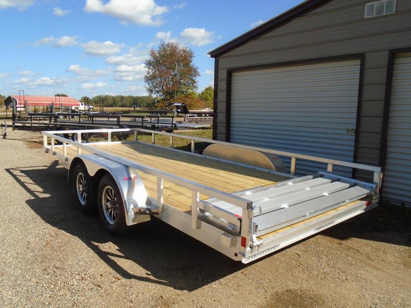 2021 H and H Trailer 82"x18' 7k aluminum landscape Utility Trailer 2021 H and H Trailer 82"x18' 7k aluminum landscape Utility Trailer