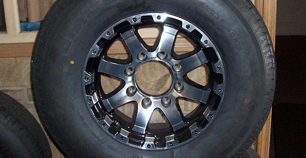Upgrade to Aluminum Rims Upgrade to Aluminum Rims