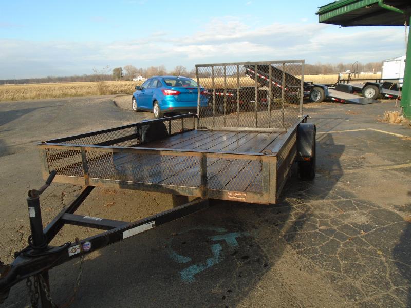 2012 Carry-On 7x12 SA with gate Utility Trailer 2012 Carry-On 7x12 SA with gate Utility Trailer
