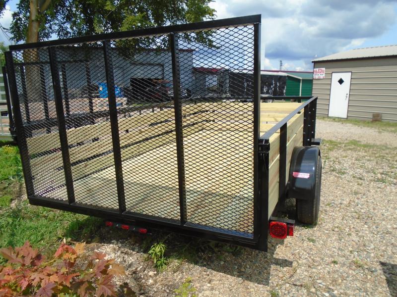 2021 GE 7x12 3 board side w/ gate Utility Trailer 2021 GE 7x12 3 board side w/ gate Utility Trailer