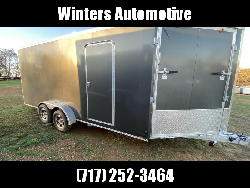 2021 Lightning Trailers LTFES718TA2 Snowmobile Trailer 2021 Lightning Trailers LTFES718TA2 Snowmobile Trailer