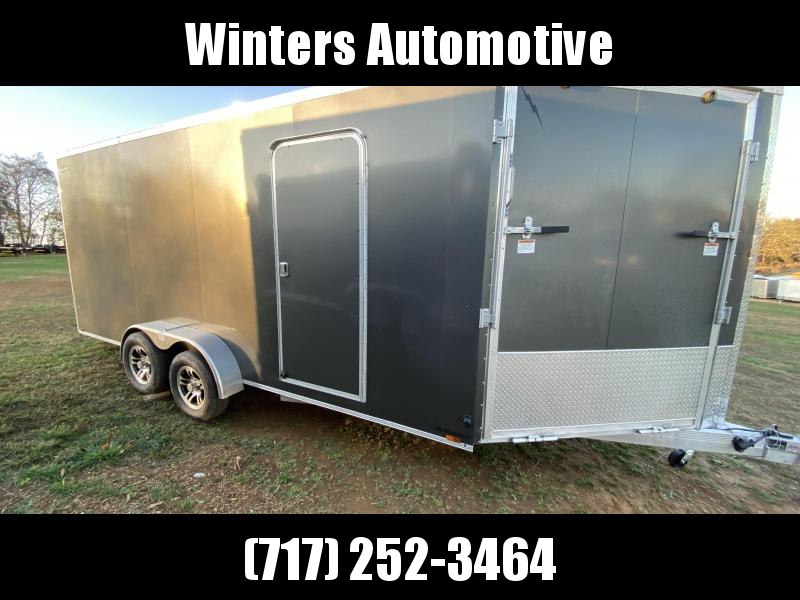 2021 Lightning Trailers LTFES718TA2 Snowmobile Trailer 2021 Lightning Trailers LTFES718TA2 Snowmobile Trailer