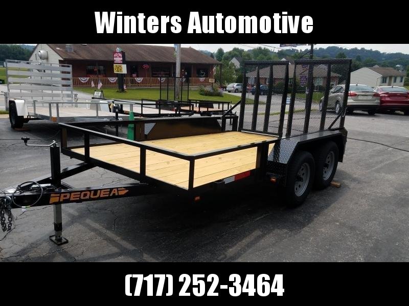 2021 Pequea 80x12 Tandem Axle Utility Trailer 2021 Pequea 80x12 Tandem Axle Utility Trailer