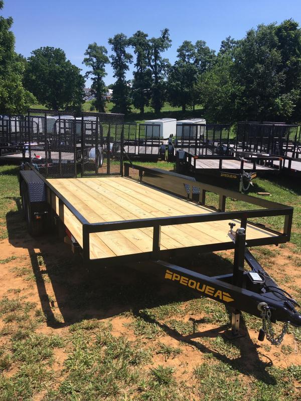 2020 Pequea 80x16 Utility Trailer with ramps 2020 Pequea 80x16 Utility Trailer with ramps