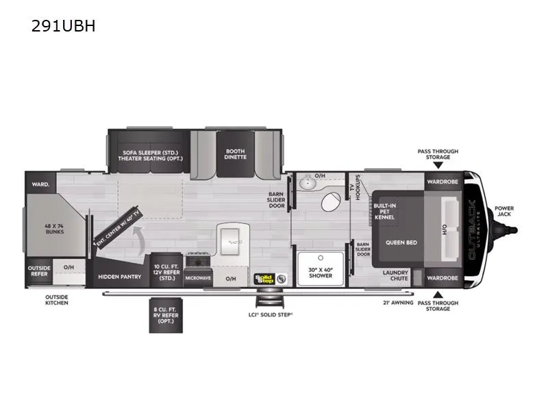 2022 Keystone RV outback 291ubh