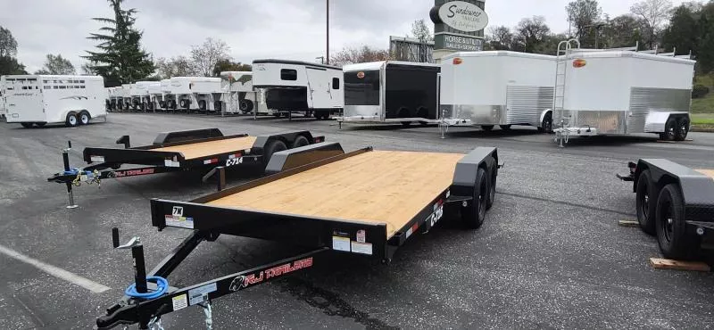 2026 R & J Trailers Inc 7 X 16 CAR HAULER 7K Utility Trailer
