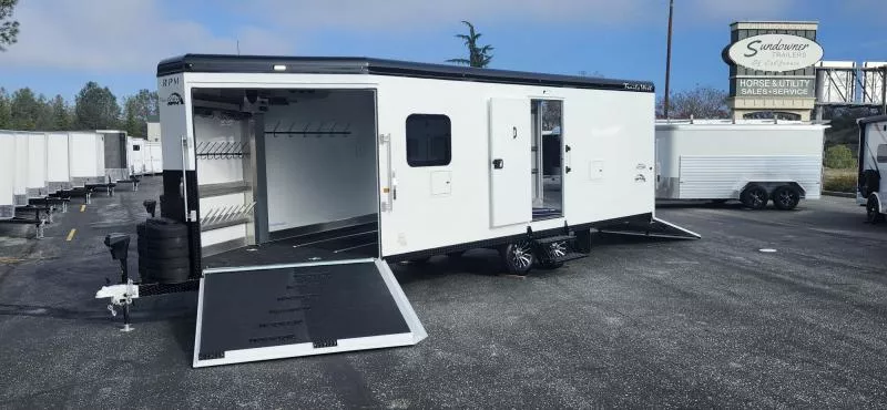 2026 Trails West RPM 28' BP Snowmobile Trailer
