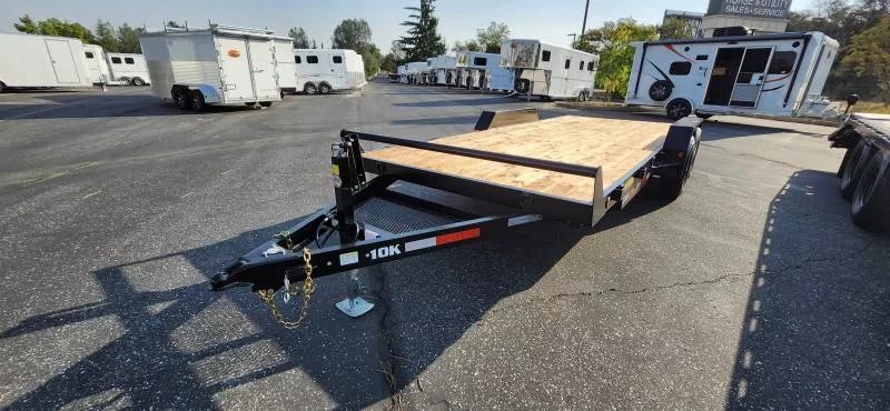 2025 Great Northern Trailer Works BP 18' DECKBETWEEN 10k Equipment Trailer