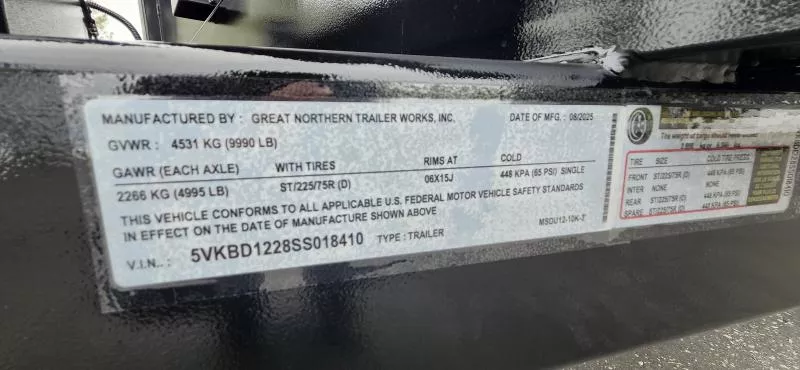 new Dump Trailers Great Northern Trailer Works  for sale, in Auburn, CA Thumbnail 19