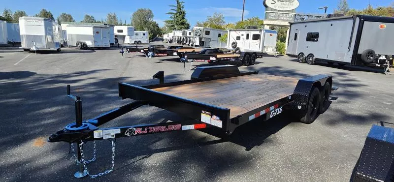 2026 R & J Trailers Inc 7 X 16 CARHAULER 7K Utility Trailer