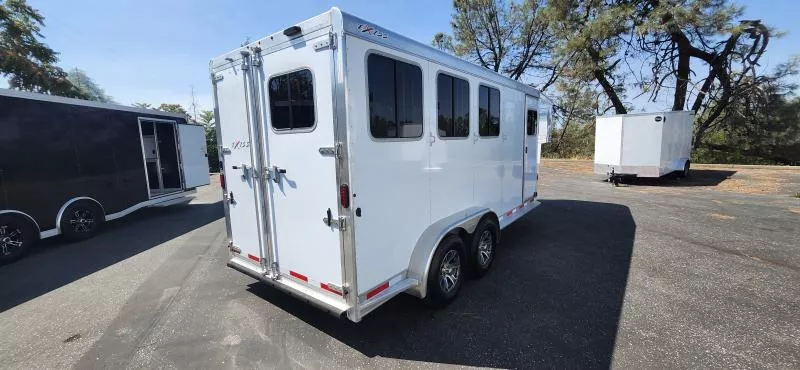 used Horse Trailers Exiss Trailers  for sale, in Auburn, CA Thumbnail 3