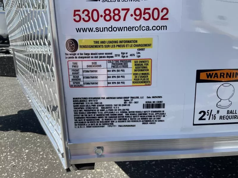 new Cargo (Enclosed) Trailers Wells Cargo  for sale, in Auburn, CA Thumbnail 7
