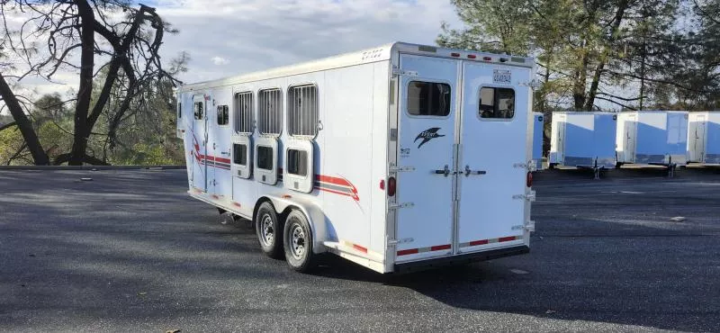 used Horse Trailers Exiss Trailers  for sale, in Auburn, CA Thumbnail 3