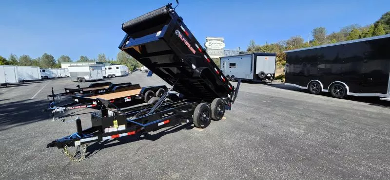 2026 R & J Trailers Inc 6 X 12 DUMP 10K 2' SIDE Dump Trailer