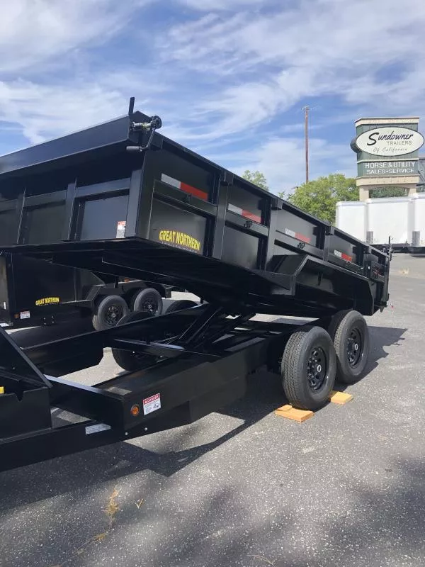2024 Great Northern Trailer Works 7 X 14 DUMP 2' SIDE 14K TARP KIT Dump Trailer