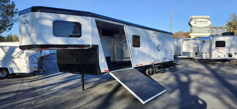 2026 Trails West RPM 28' GN Snowmobile Trailer