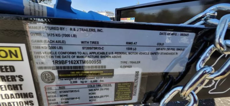 new Utility Trailers R & J Trailers Inc  for sale, in Auburn, CA Thumbnail 7