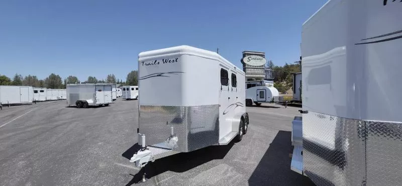 2026 Trails West BP 2H CLASSIC Horse Trailer