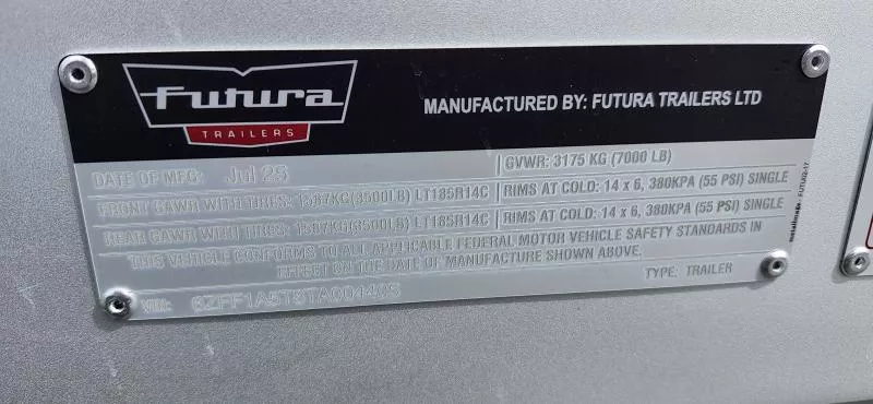 new Utility Trailers Futura Trailers  for sale, in Auburn, CA Thumbnail 10