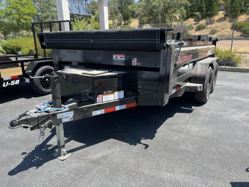 2025 R & J Trailers Inc 6 X 12 DUMP 10K 2' SIDE Dump Trailer
