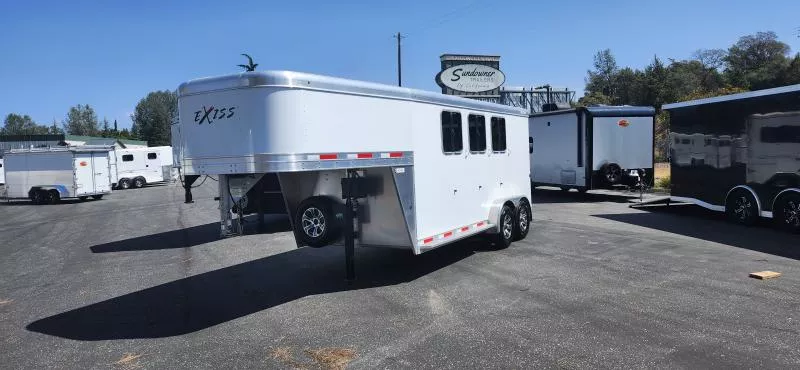 2022 Exiss Trailers GN 3H LS Horse Trailer