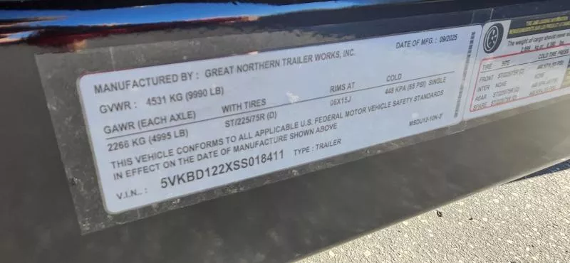 new Dump Trailers Great Northern Trailer Works  for sale, in Auburn, CA Thumbnail 15