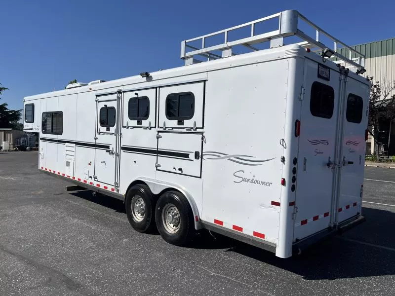 used Horse Trailers Sundowner Trailers  for sale, in Auburn, CA Thumbnail 2