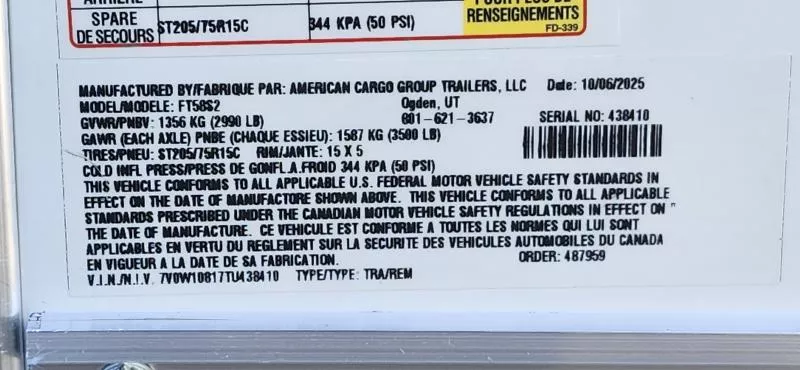 new Cargo (Enclosed) Trailers Wells Cargo  for sale, in Auburn, CA Thumbnail 8