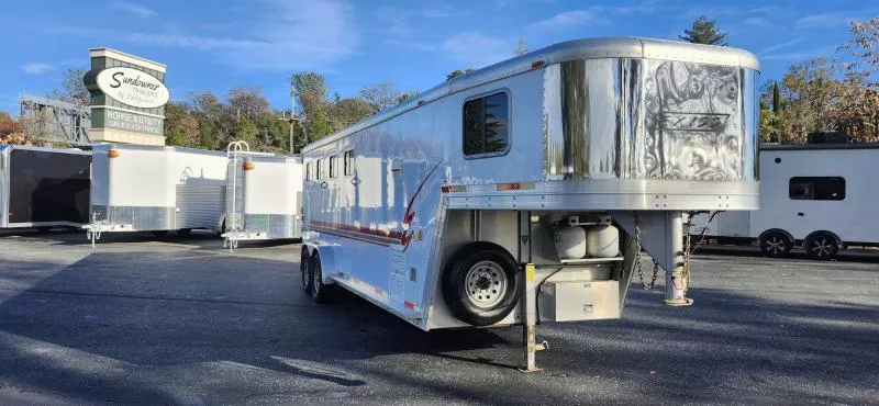 used Horse Trailers Exiss Trailers  for sale, in Auburn, CA Thumbnail 2