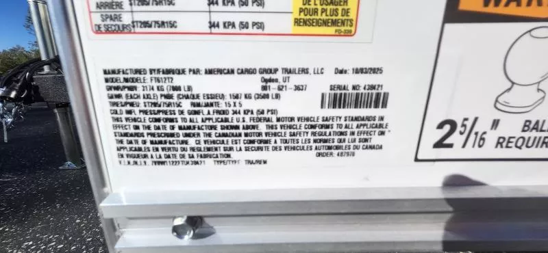 new Cargo (Enclosed) Trailers Wells Cargo  for sale, in Auburn, CA Thumbnail 11