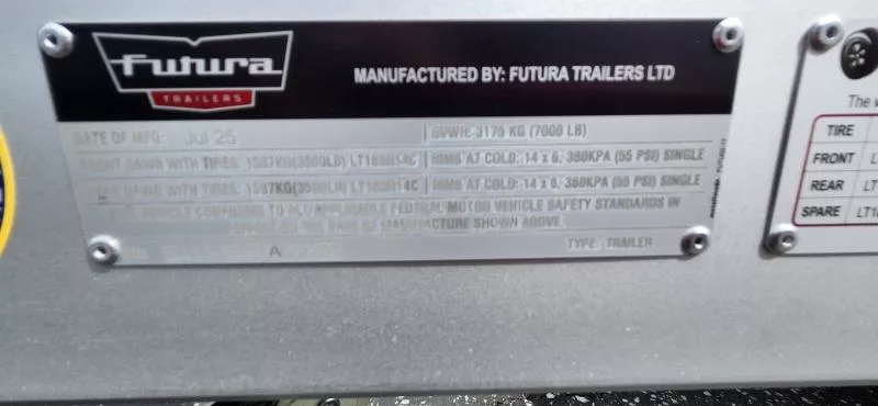 new Utility Trailers Futura Trailers  for sale, in Auburn, CA Thumbnail 12