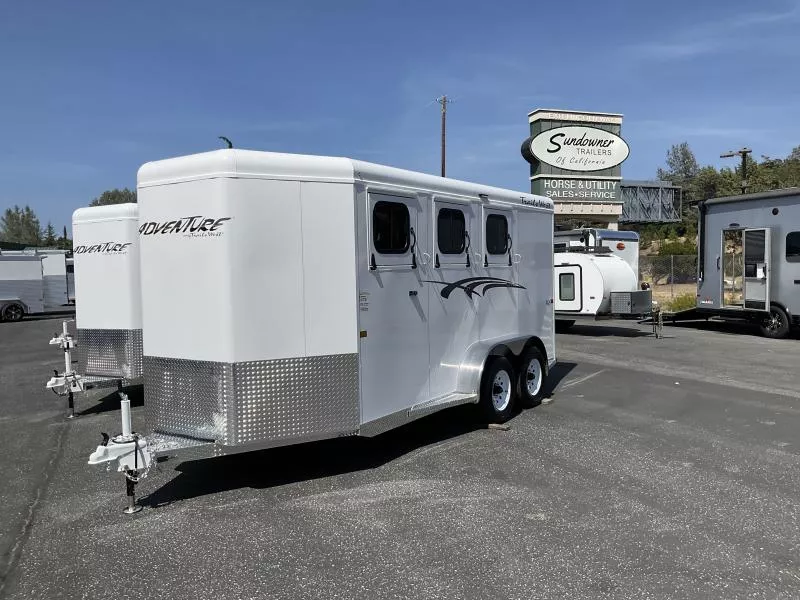 2026 Trails West BP 3H ADV MX Horse Trailer