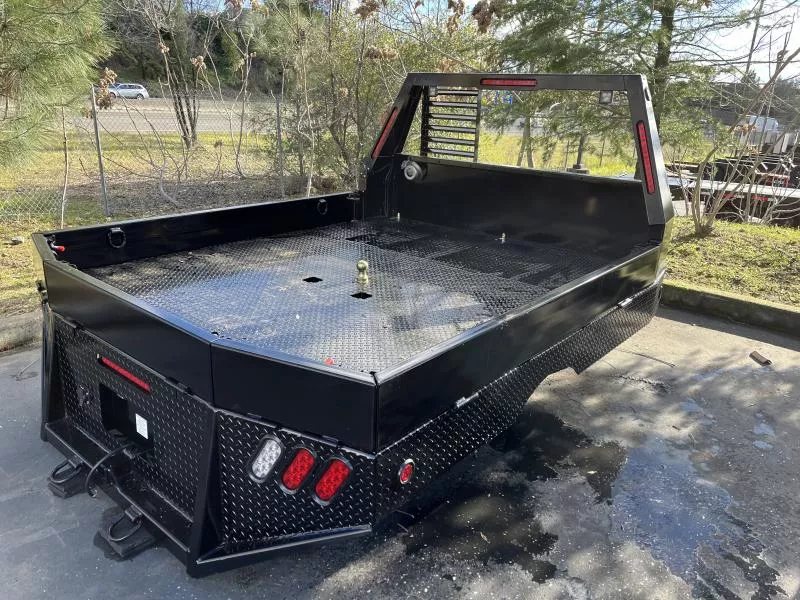 2025 Great Northern Trailer Works STANDARD TRUCK BED BW 8IN RAIL Flat Decks