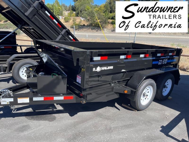 R&J 5 X 10 7K DUMP TRAILER W/ 2' WALLS R&J 5 X 10 7K DUMP TRAILER W/ 2' WALLS