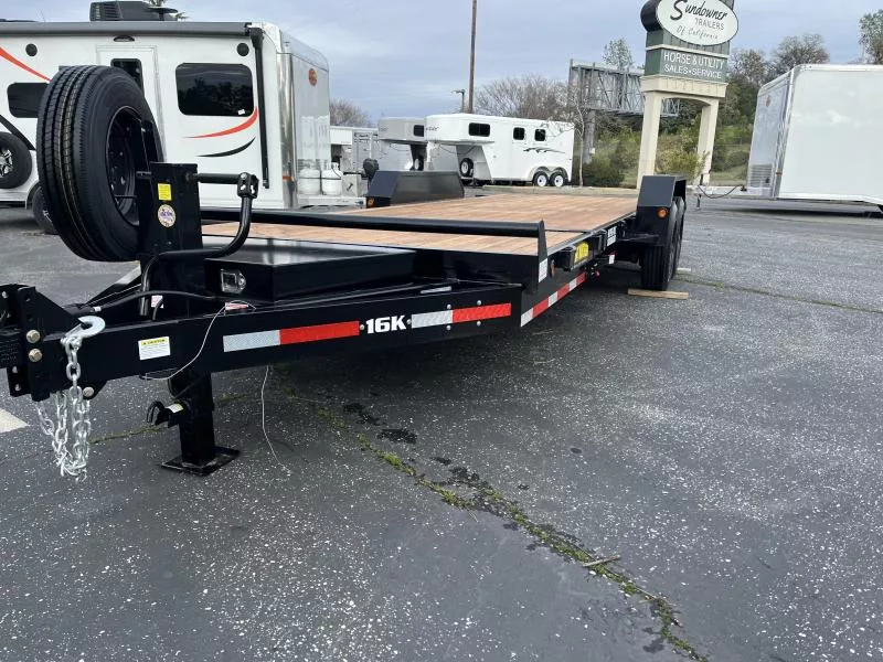 2025 Great Northern Trailer Works BP 20' 16K TILT DECK Equipment Trailer