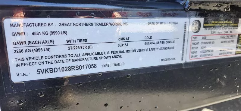 used Dump Trailers Great Northern Trailer Works  for sale, in Auburn, CA Thumbnail 12