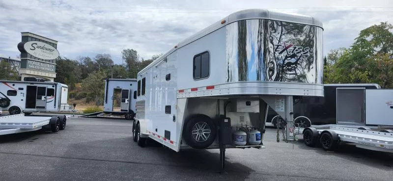 used Horse Trailers Exiss Trailers  for sale, in Auburn, CA Thumbnail 2