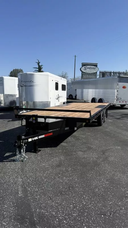 2025 Great Northern Trailer Works BP 20' 14K DECKOVER Equipment Trailer