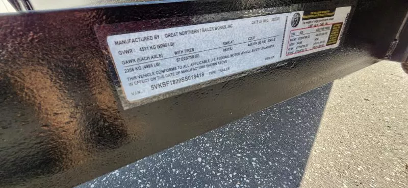 new Equipment / Flatbed Trailers Great Northern Trailer Works  for sale, in Auburn, CA Thumbnail 11