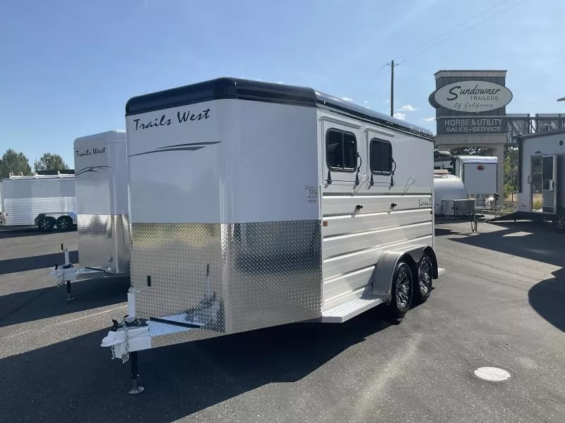 2026 Trails West BP 2H SIERRA II Horse Trailer