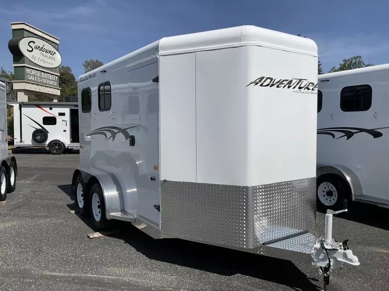 2026 Trails West BP 2H ADVENTURE MX Horse Trailer