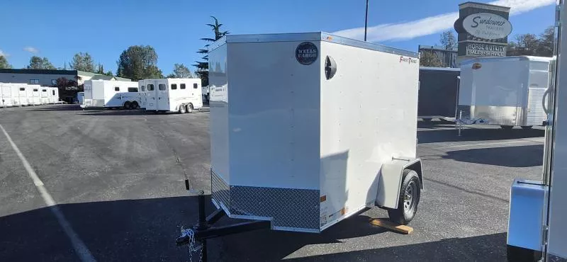 2026 Wells Cargo 5 x 8 Fast Trac Cargo / Enclosed Trailer