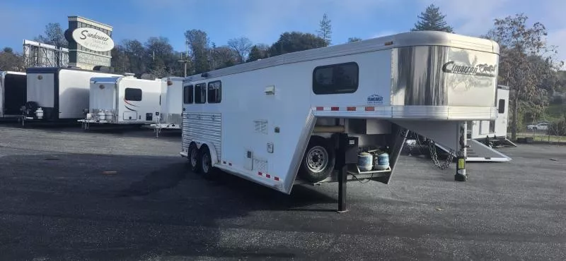 used Horse Trailers Cimarron Trailers  for sale, in Auburn, CA Thumbnail 2