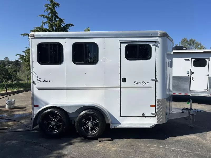used Horse Trailers Sundowner Trailers  for sale, in Auburn, CA Thumbnail 2